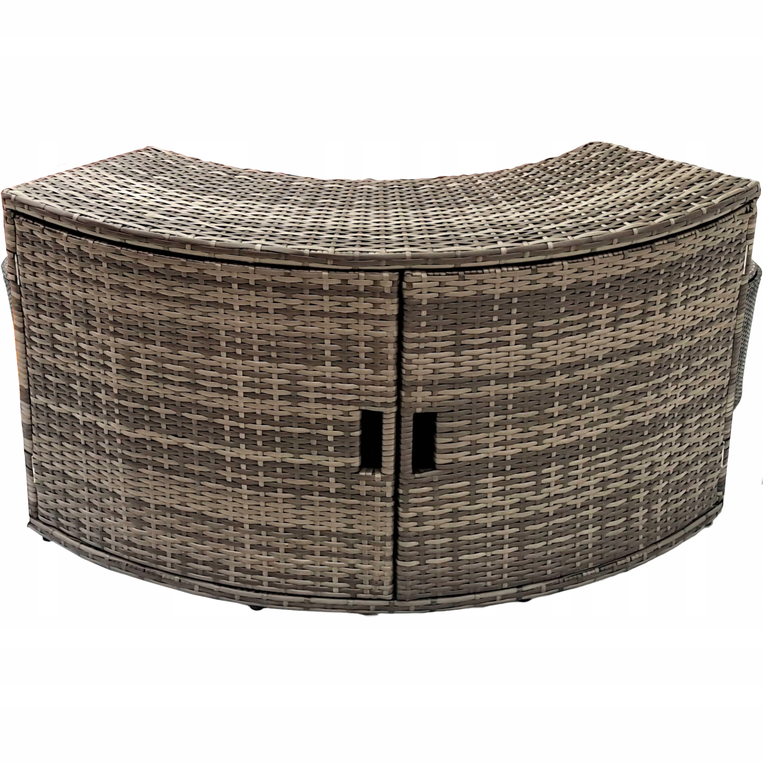 Szafka z drzwiami SZARA do kwadratowego JACUZZI