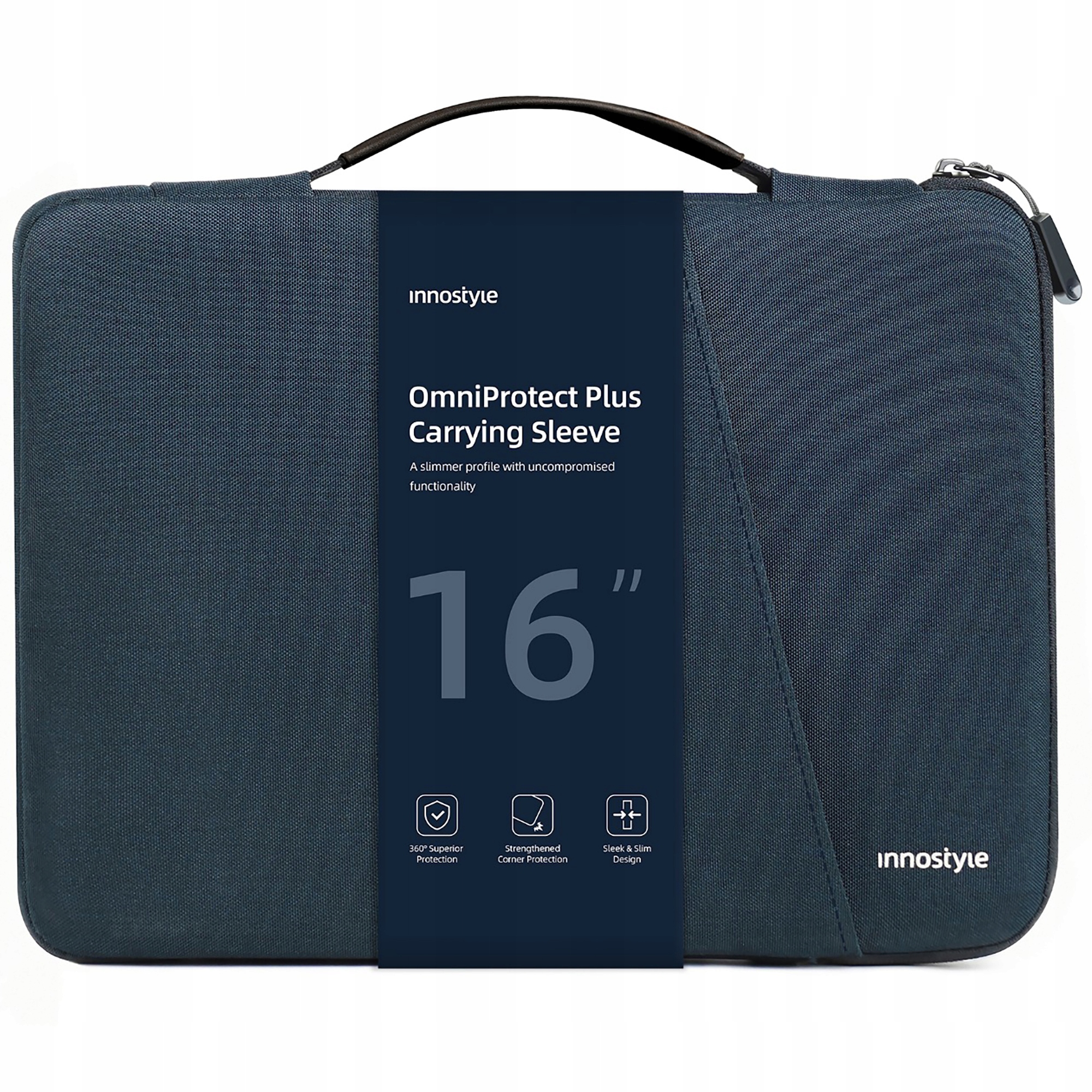 Innostyle Torba Na Laptopa 15 6 16 Wodoodporna Etui Omniprotect Niebieska