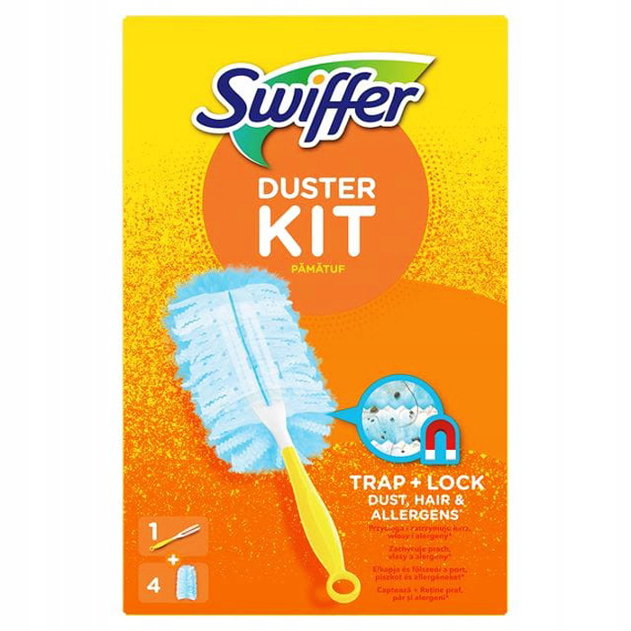 

Swiffer Duster miotełka do kurzu rączka 4 wkłady