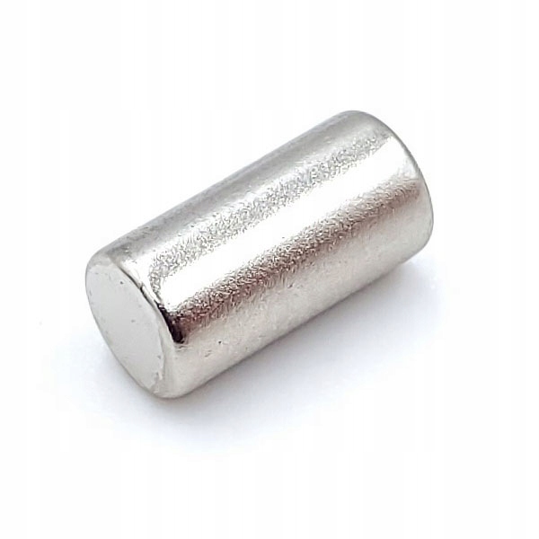 

Magnes Neodymowy 5x10 mm Walcowy Mocny
