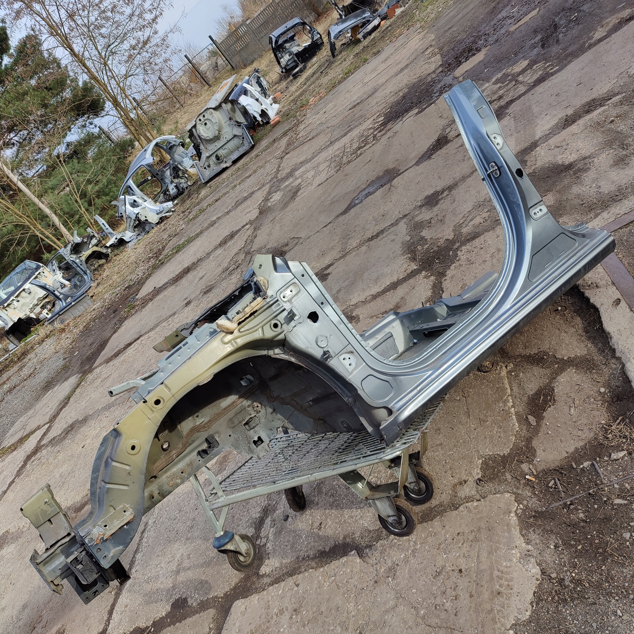 PEUGEOT 508 SW ĆWIARTKA PRÓG SŁUPEK LEWA KTHB