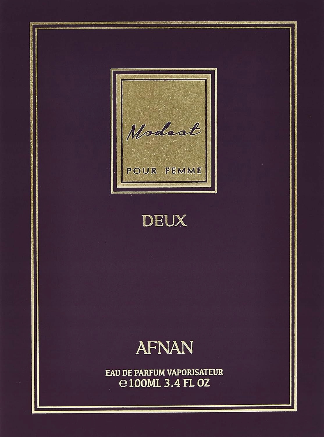 Afnan Modest Deux Edp Objem: 100 ML Pro Ženy
