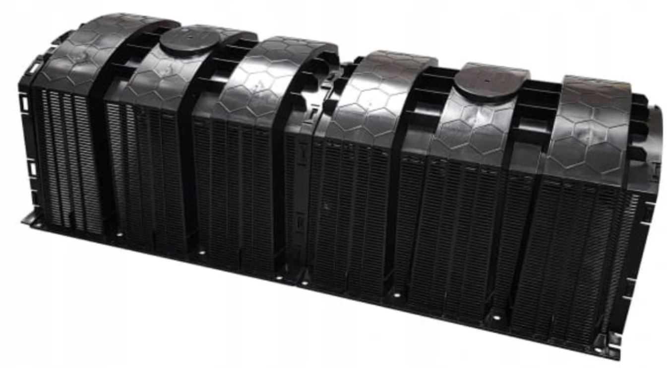 TUNEL rozsączający DRENARSKI do RYNNY oczyszczalni