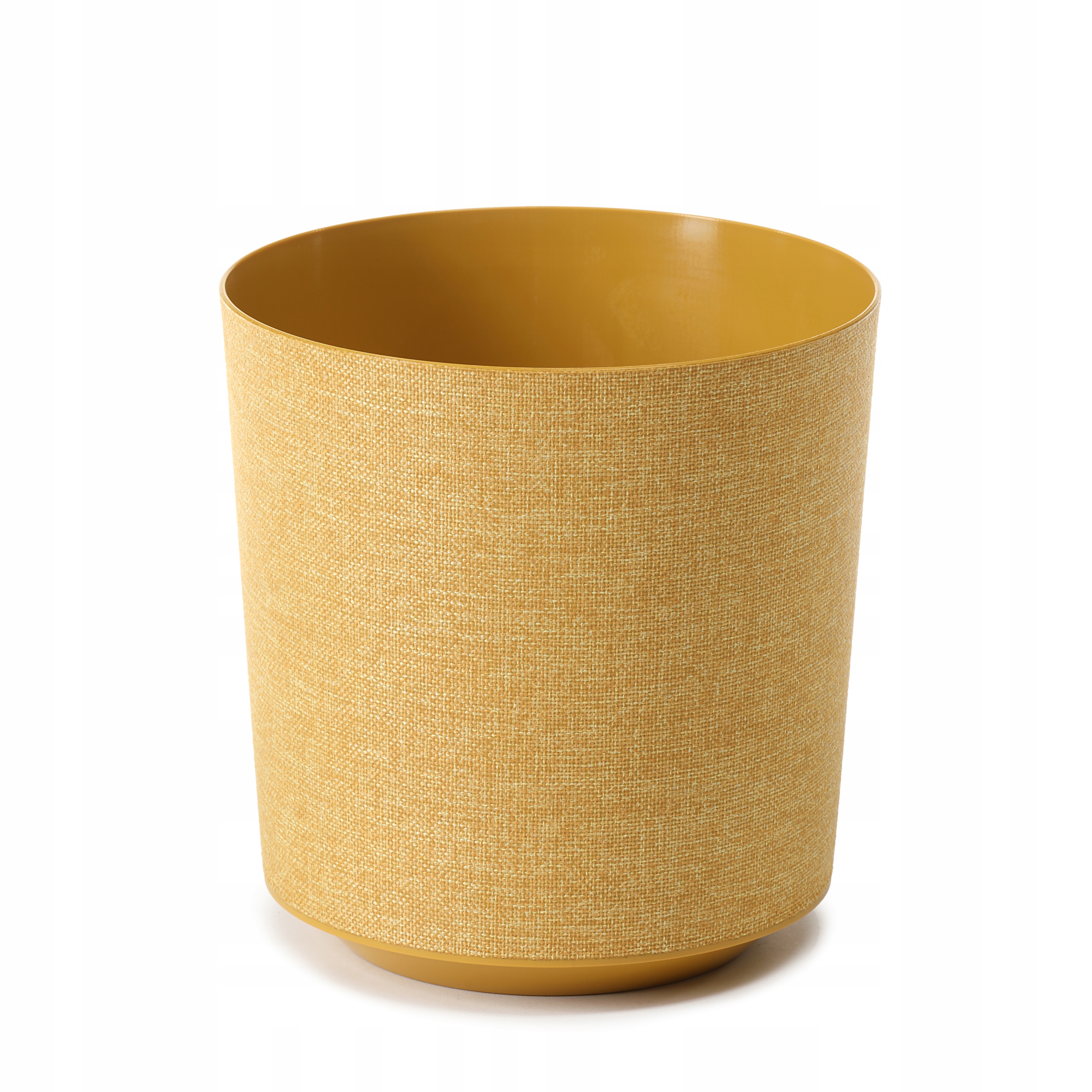 

Doniczka Lamela Gama Textil 25cm Musztardowy