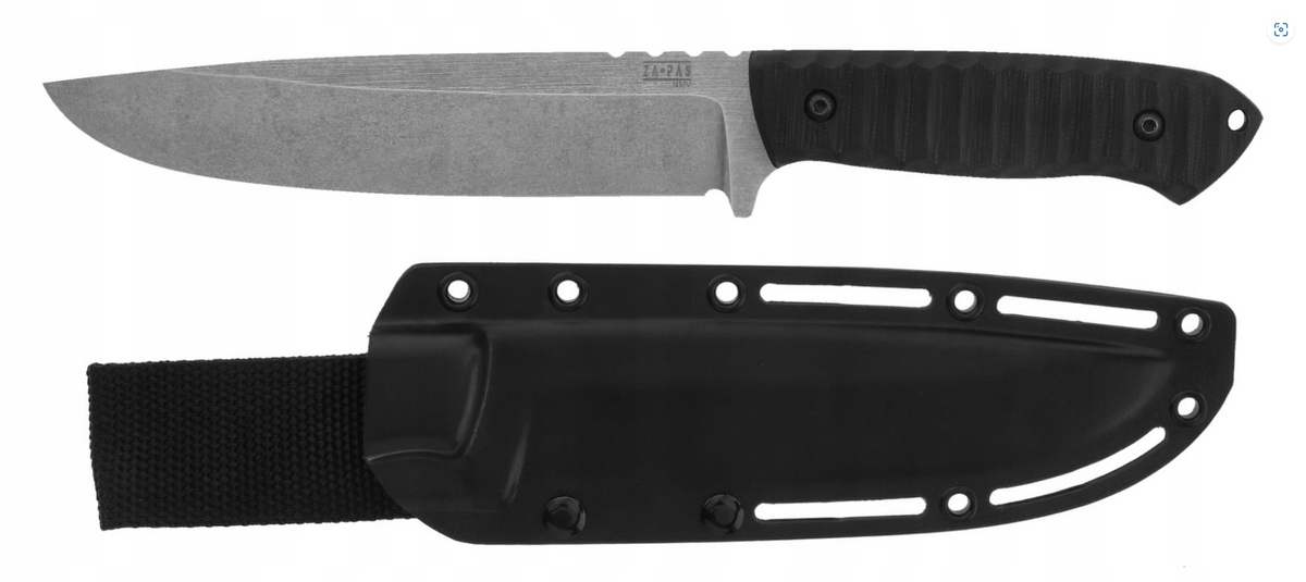 Nůž Za-Pas Expendable Black Toxic G10, Nmv (EXT-ST-G10-BL)