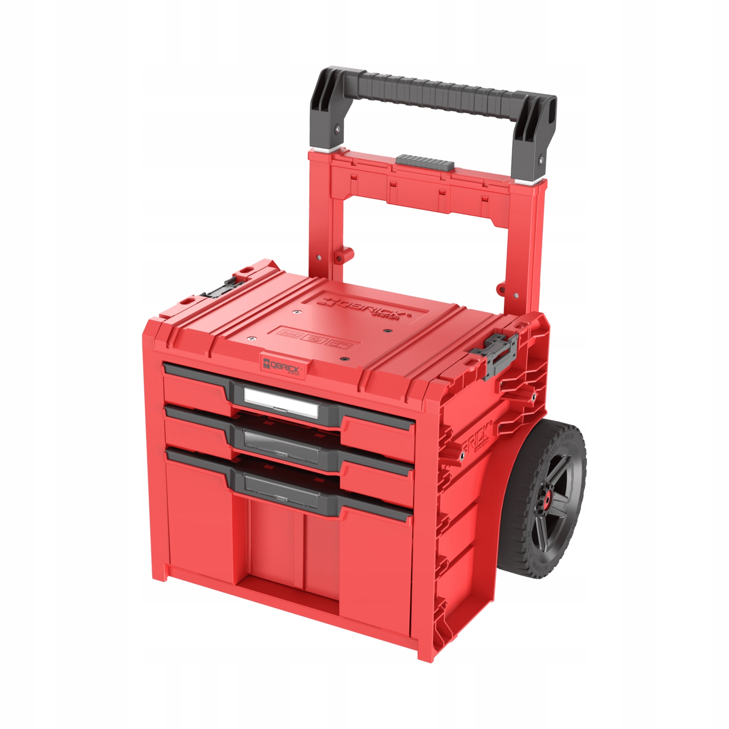 Qbrick System Pro Cart 2.0 Plus Drawer 3 Red Ultra Hd Custom