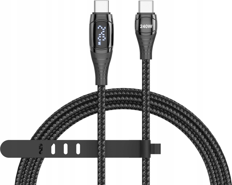 SmallRig 5113 kabel Usb-c do Usb-c, zasilanie, PD3.1 240W, Led