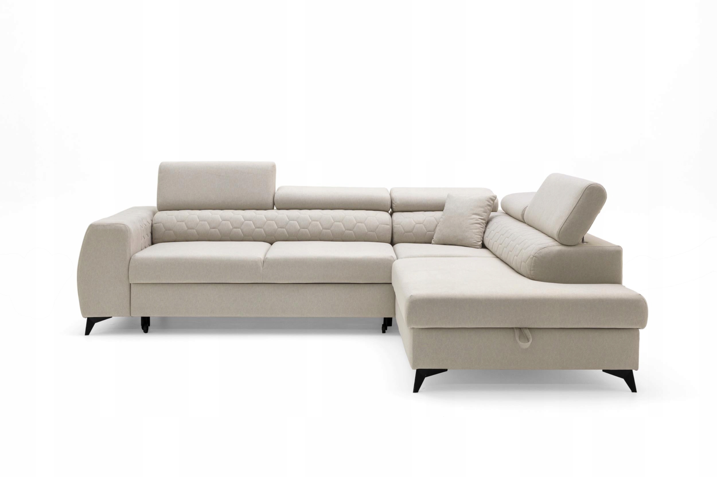 Rohová Sedací Souprava Comfy Nastavitelné opěrky hlavy Vysoké opěradlo