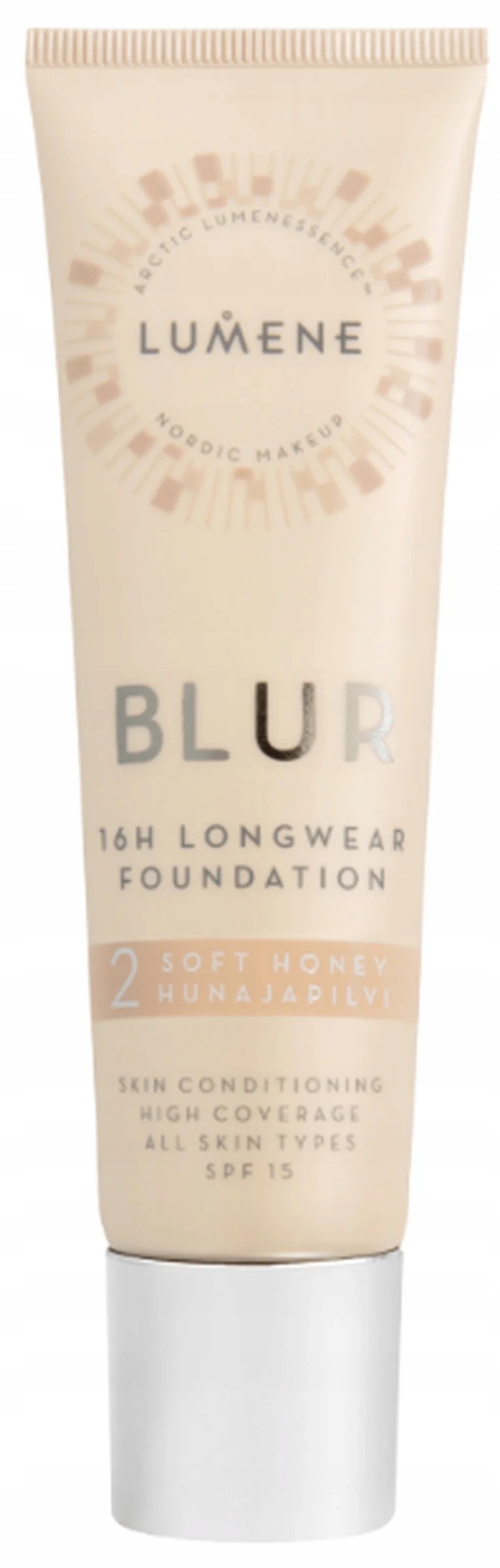 Lumene Długotrwały 16H podkład Blur 2 Soft Honey Spf 15