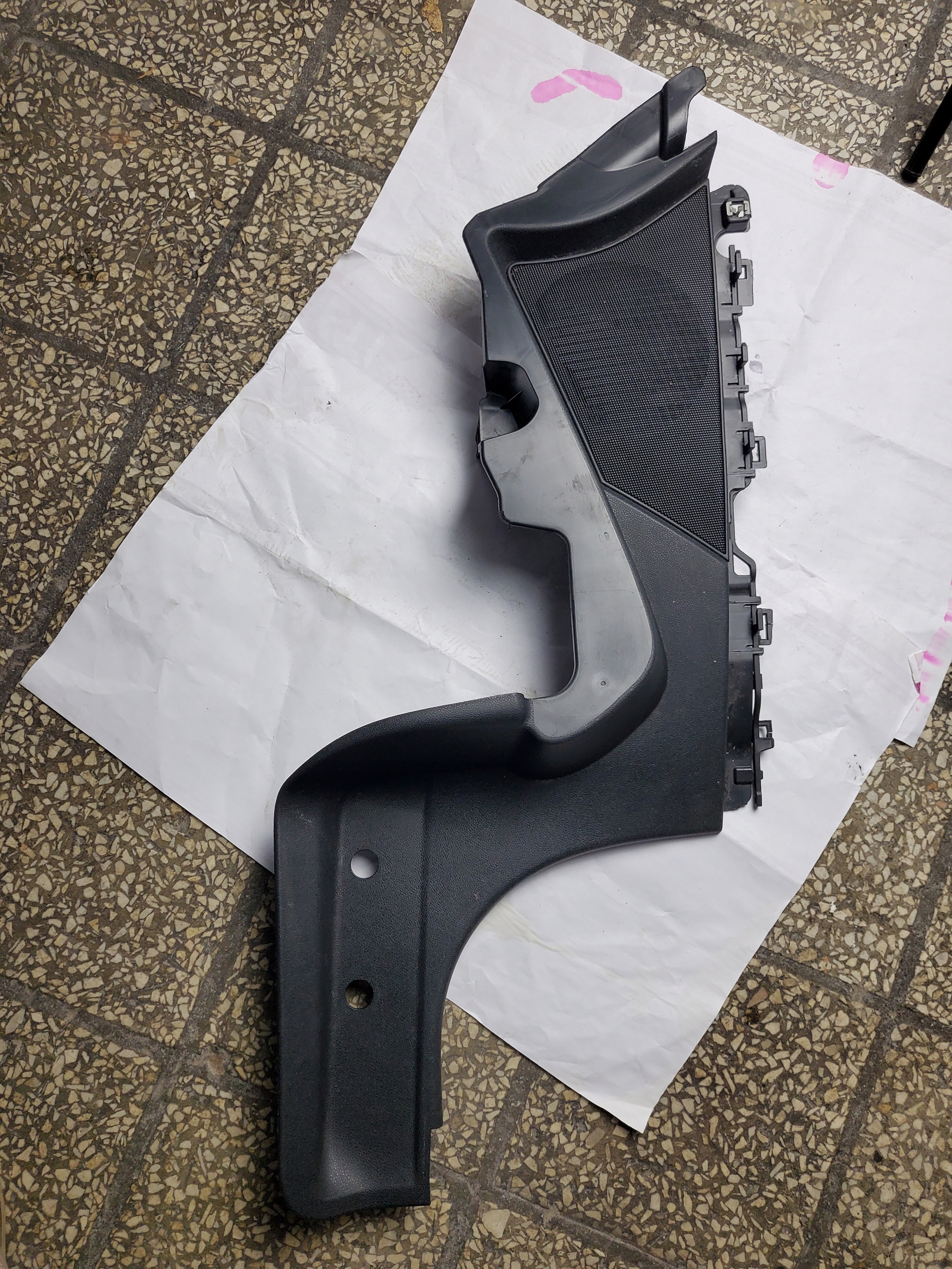 cover side upholstery left rear part MERCEDES E COUPE W207 OE