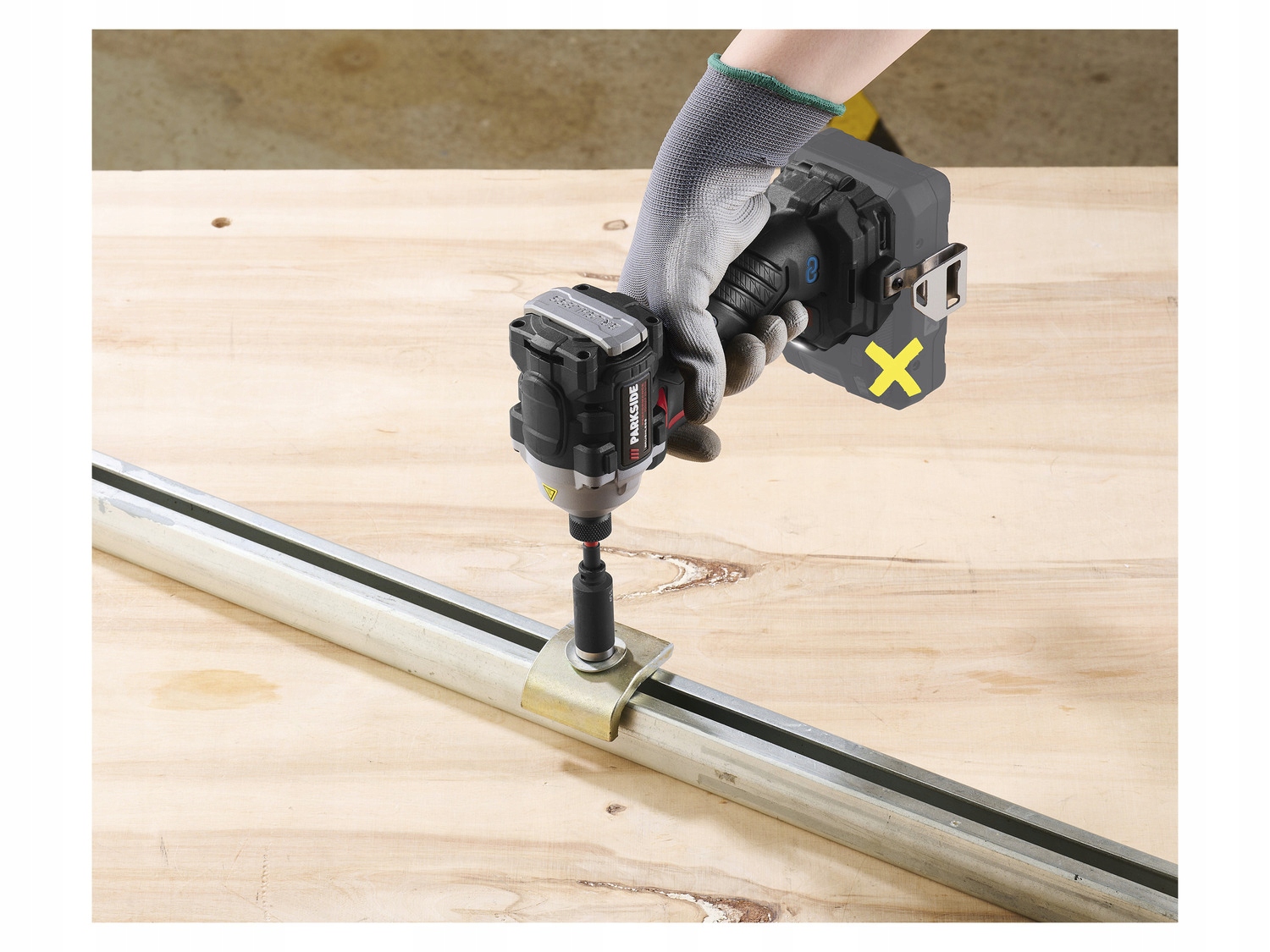 PARKSIDE PERFORMANCE PDSSAP 20-LI AKUMULATOROWY KLUCZ UDAROWY 20V 226 Nm Prędkość obrotowa 3600 RPM