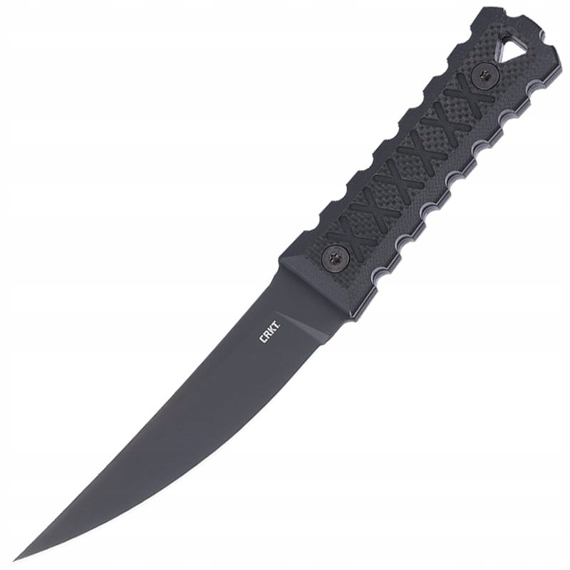 Taktický Nůž Crkt HZ4 s pevným Edc pouzdrem černý