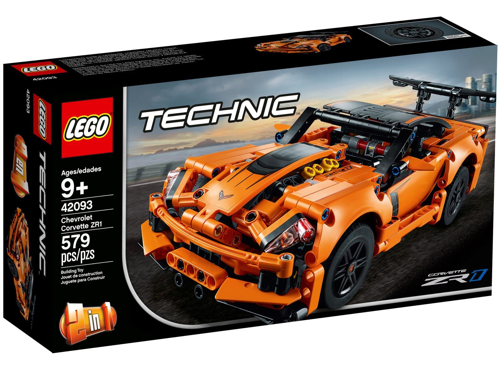 Lego 42093 Technic Chevrolet Corvette ZR1 Stavebnice kostky