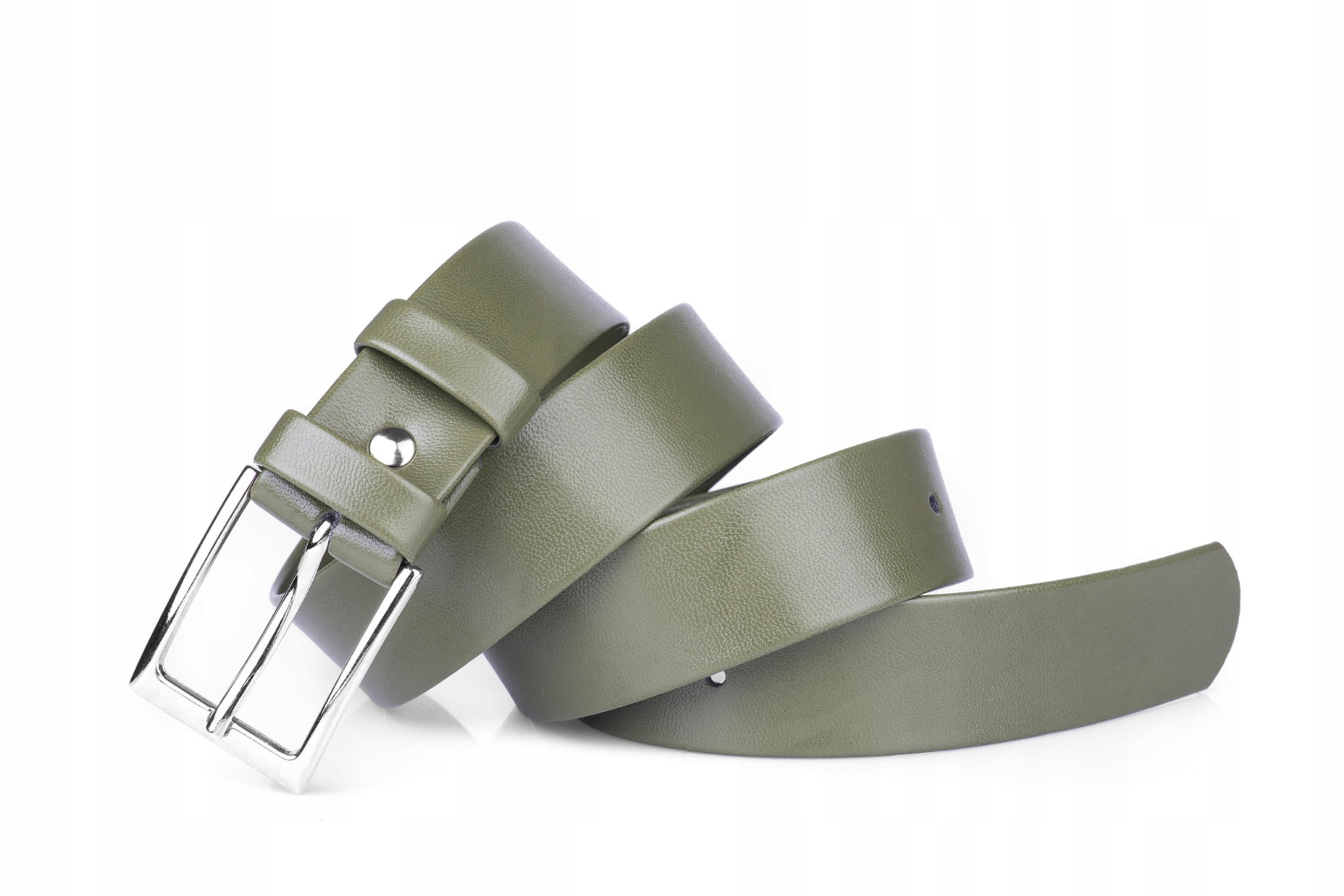 

Pasek damski klasyczny khaki mat 3 cm