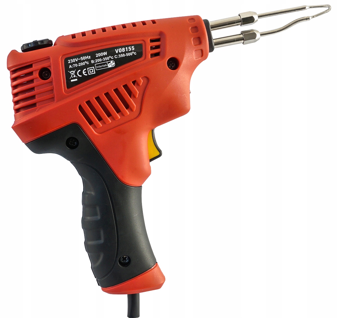 LUTOWNICA TRANSFORMATOROWA 200W REGULACJA TEMP LED Stan opakowania oryginalne