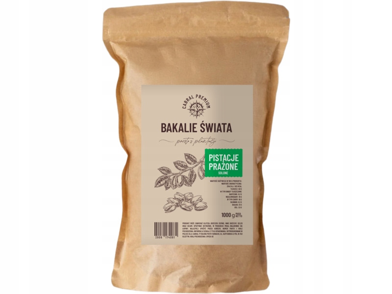 Pistacje prażone Cabral (1000 g)