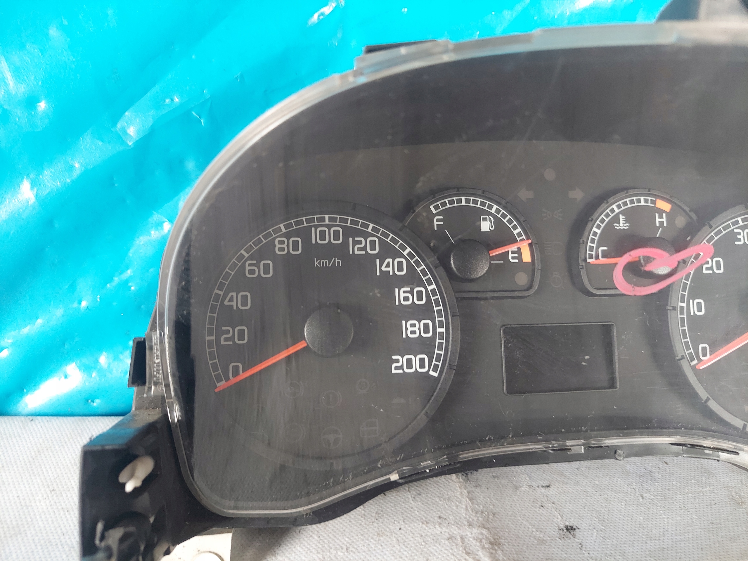 dials clock DOBLO and 1.6 16V 51747074