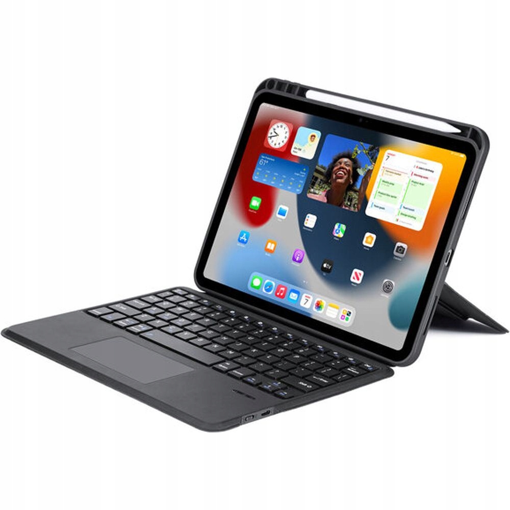 Pouzdro s Bluetooth klávesnicí pro iPad 11 10.9 2025/2022, pouzdro, Dux Ducis