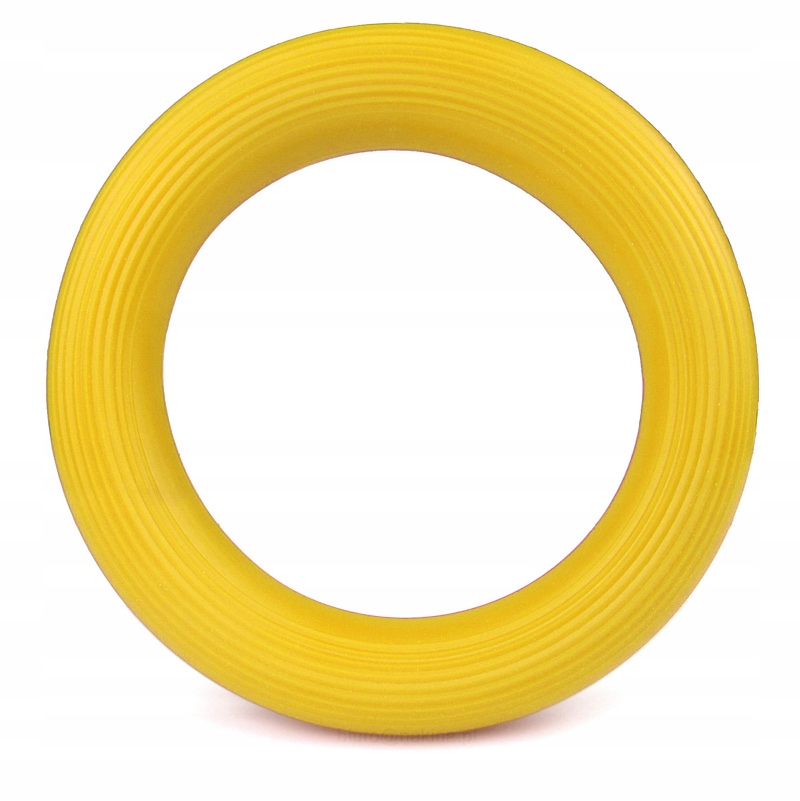 RINGO do rzucania 53 cm obwodu, gumowe PŁYWA Żółte