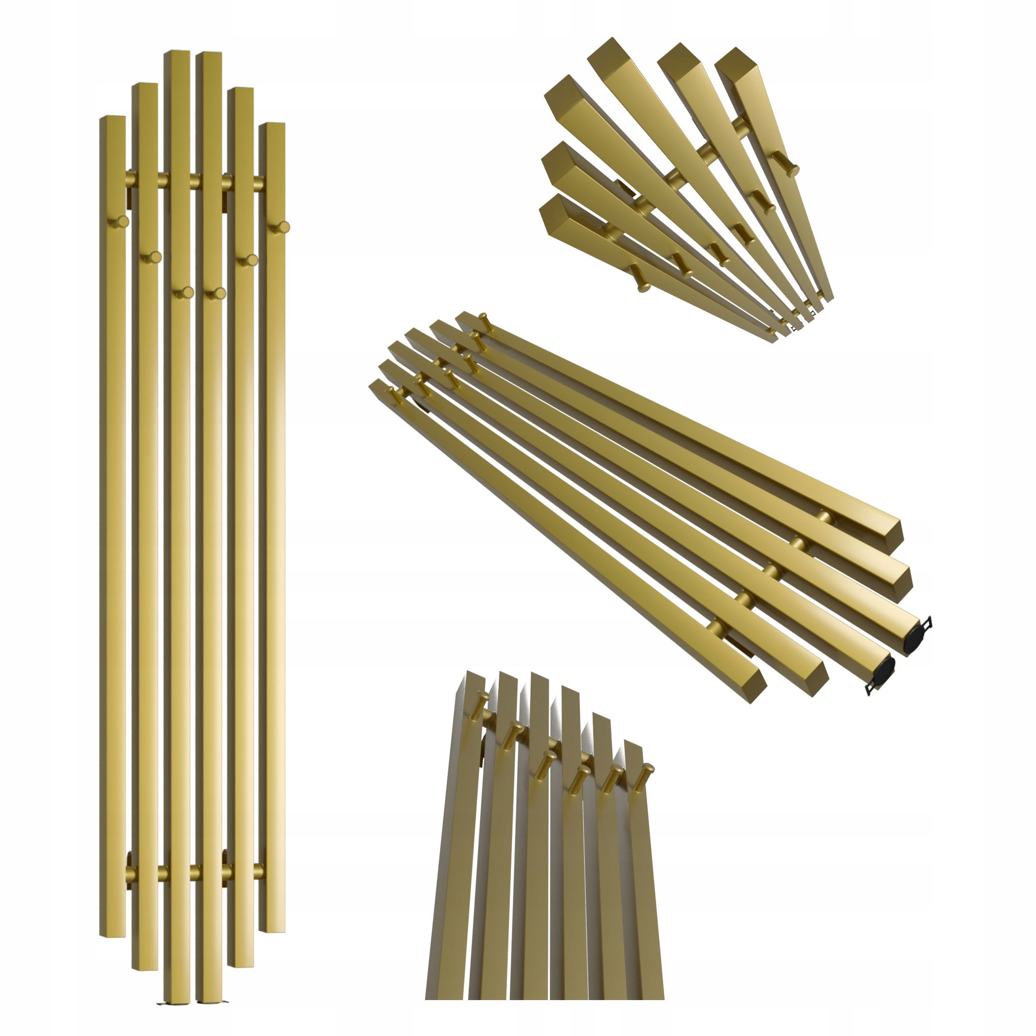 Dekorativní radiátor Bigben Hook 100x28 antik světlý