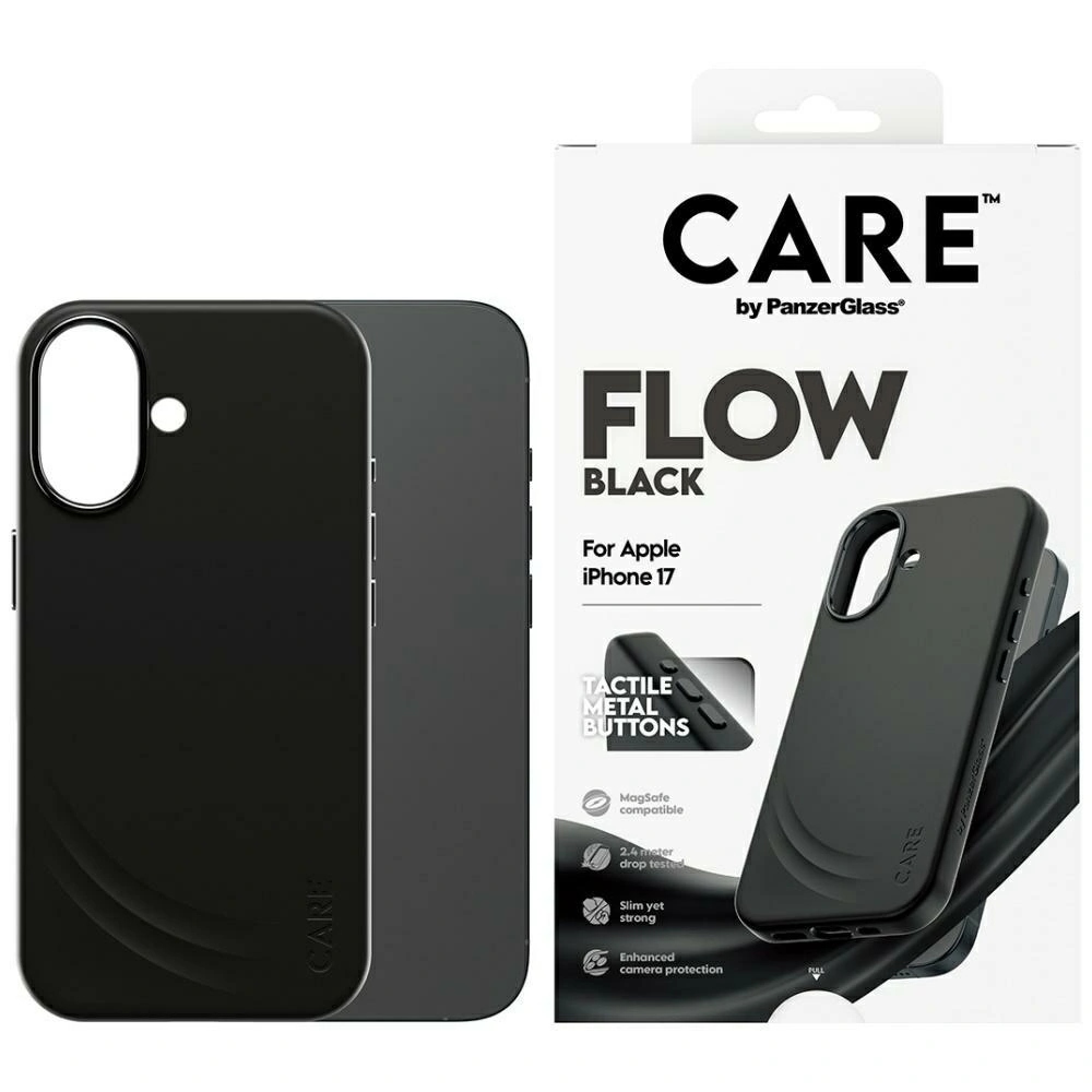 Pouzdro Care by PanzerGlass Feature Flow MagSafe pro Apple iPhone 17
