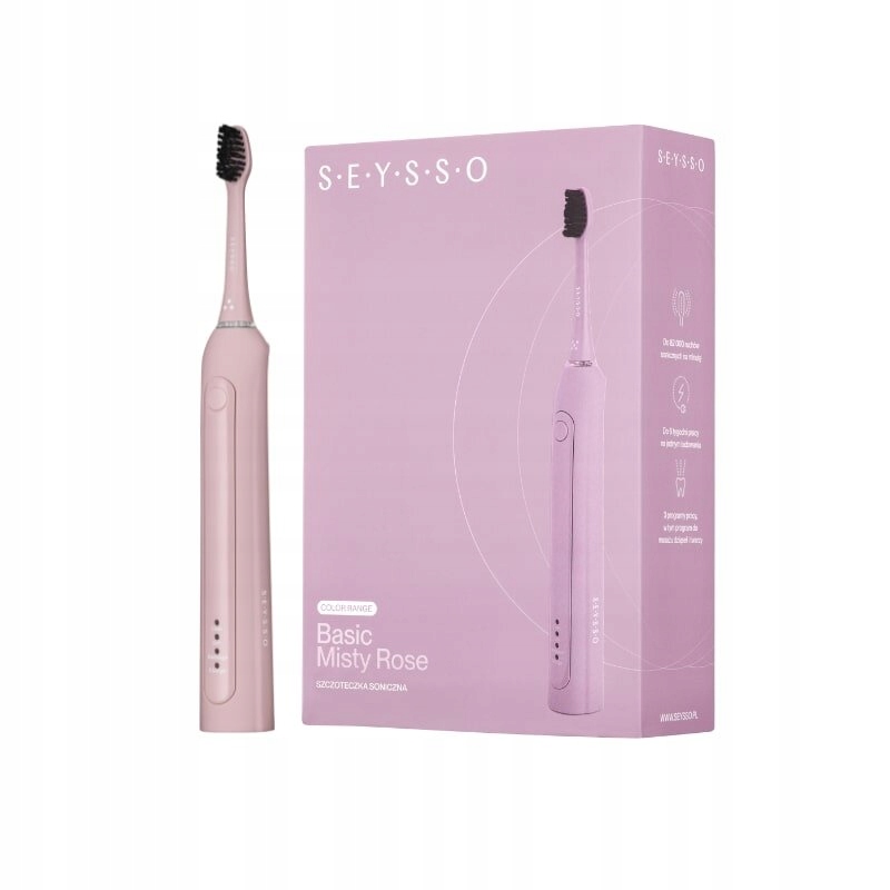 Szczoteczka soniczna Seysso Basic Color Różowy