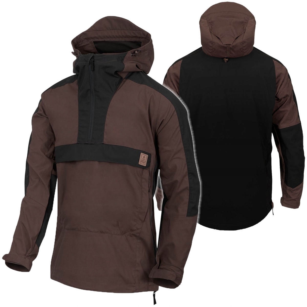 Bunda Klokanka Helikon Woodsman Anorak Trekkingová Earth Brown S