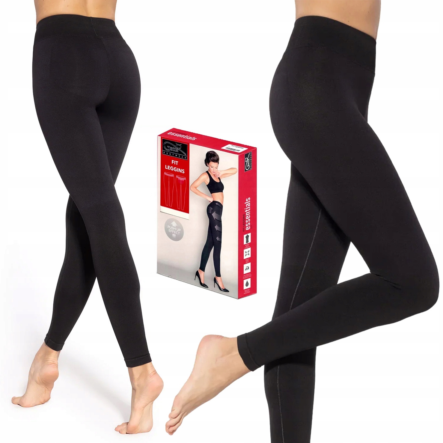 Dámské modelovací legíny Push-UP Gatta Fit Vyhlazující kalhoty L