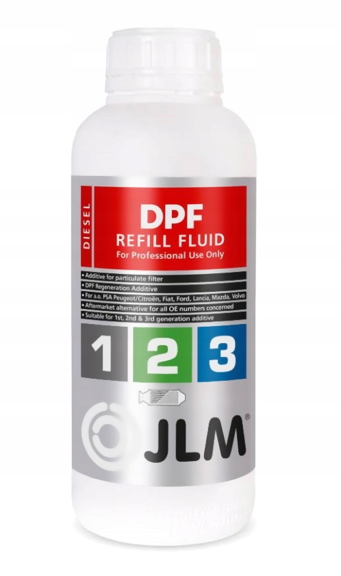 JLM DIESEL REFILL FLUID 1L SATACEN EOLYS FAP / DPF