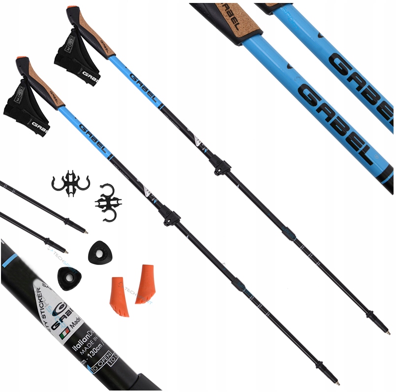 

Kije Kijki Trekkingowe Gabel Tour Xt Fl