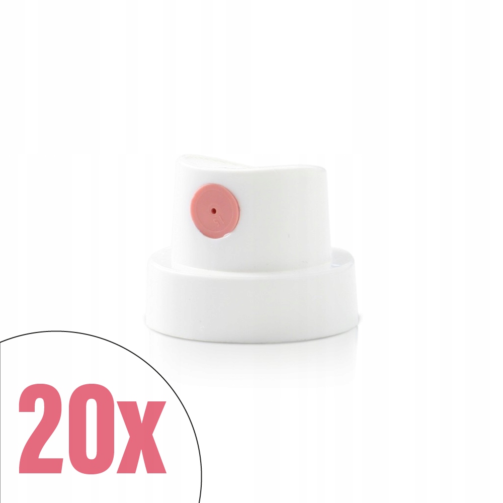 Dysza końcówka spray szeroka linia 5cm Fat Pink Cap