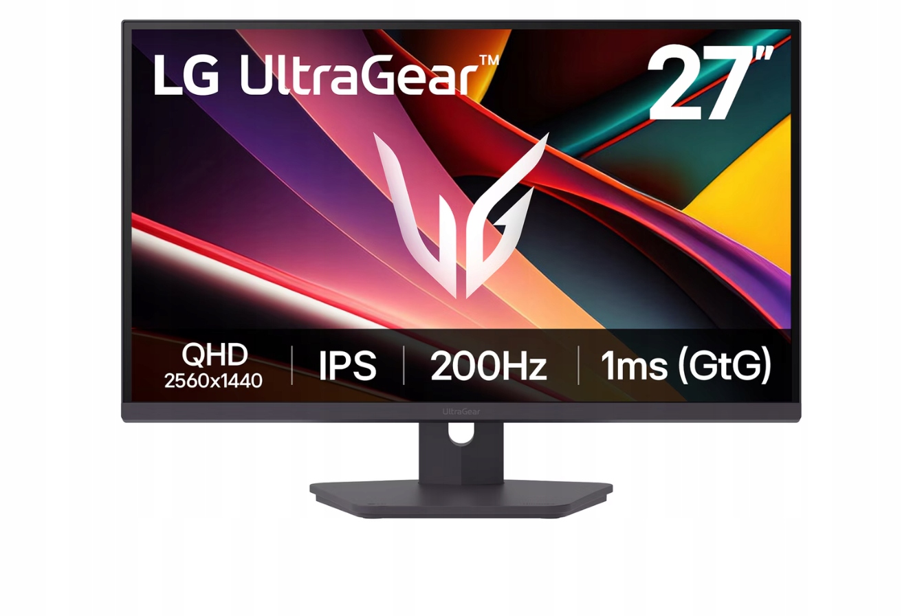 Lg Monitor 27G610A-B 27 palců Ips Qhd 2560x1440 200 Hz 1 ms s Hdmi a displejem