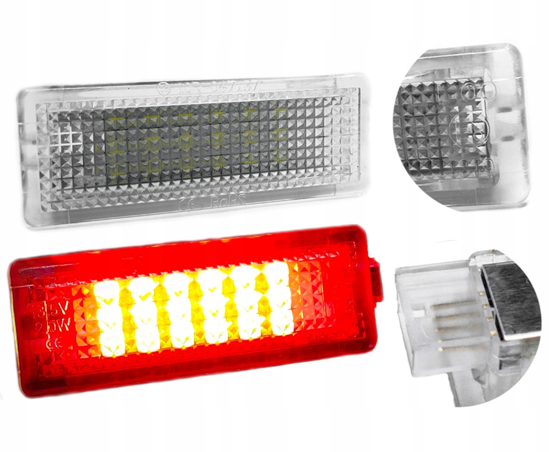 

Led Lampki Drzwi Nóg Bmw E60 E90 F10 E70 Czerwona
