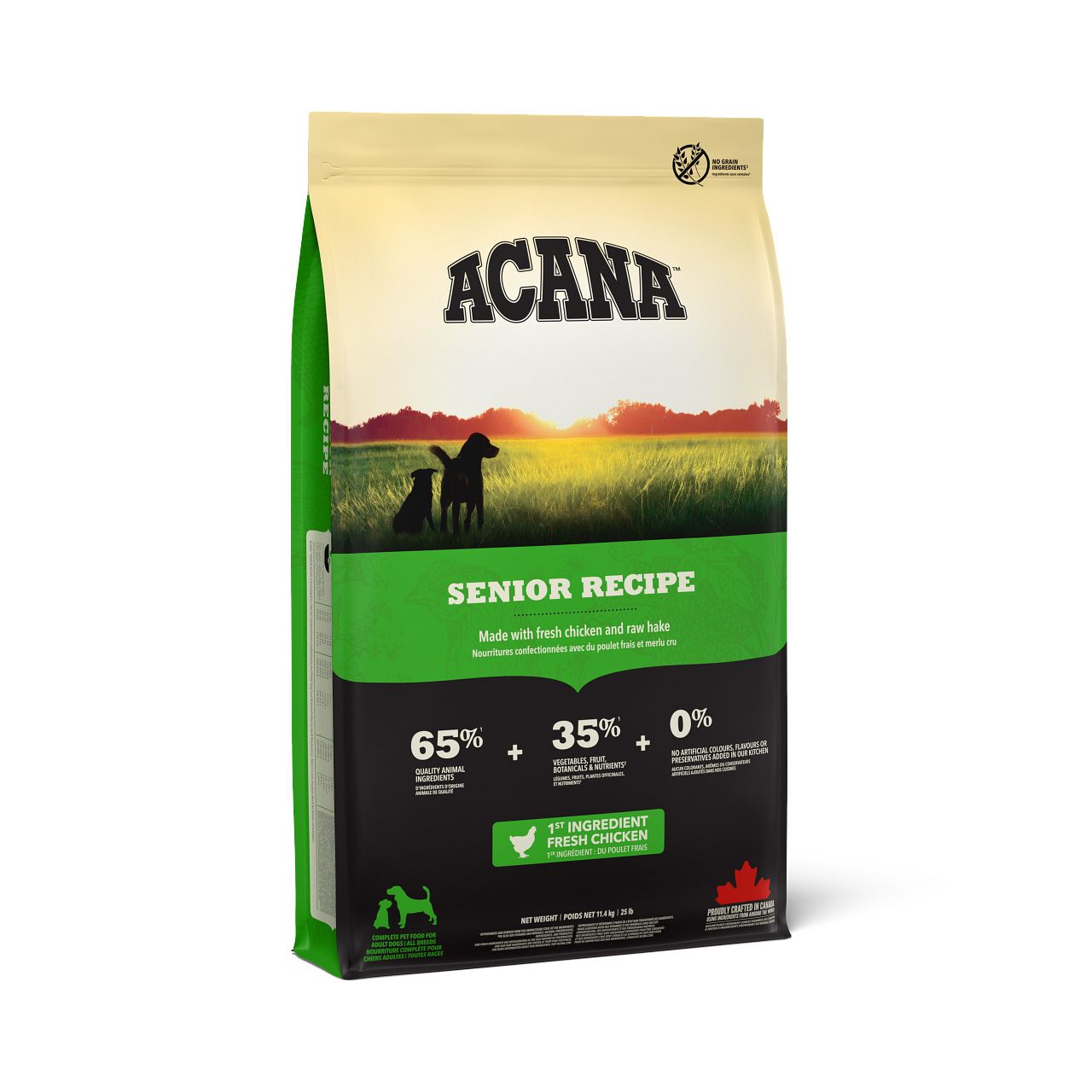 Levně Acana Heritage Senior Dog 11,4 kg Krmivo pro starší psy
