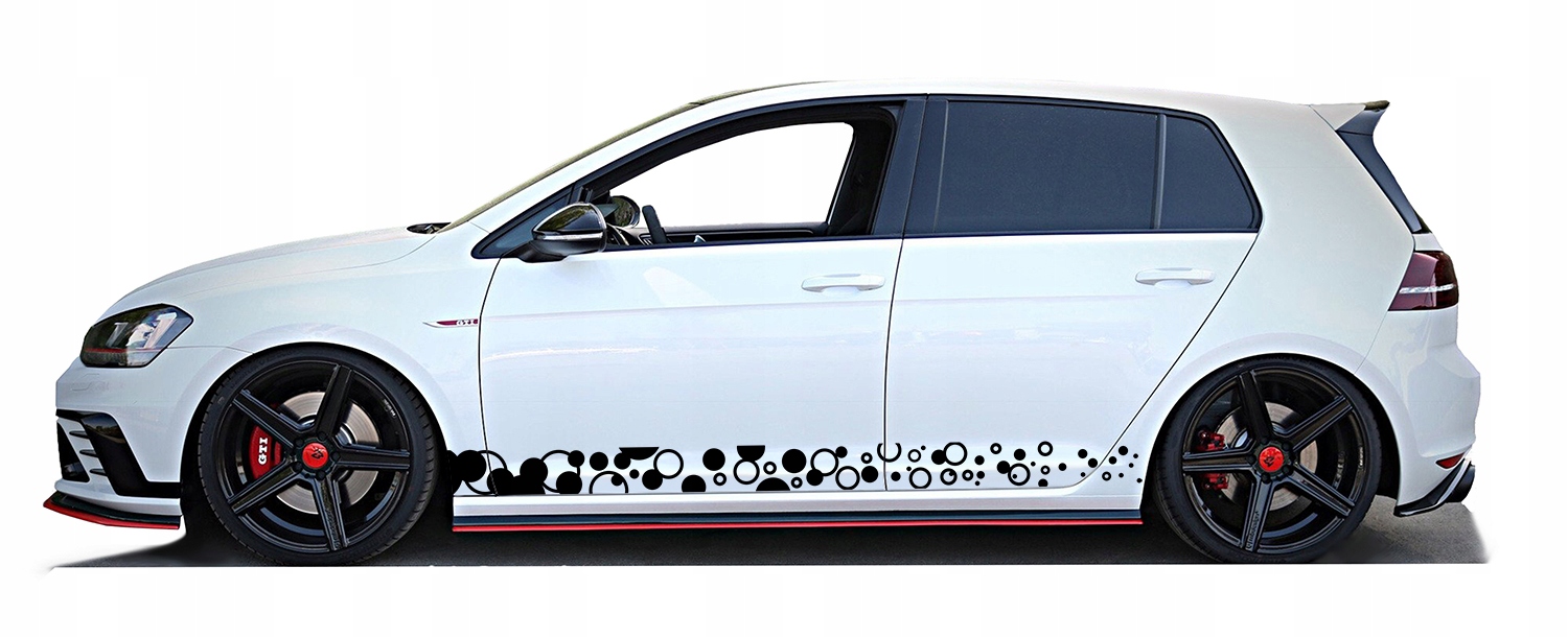 STRAP STICKER ON the SIDE of the car WHEELS 220X14CM