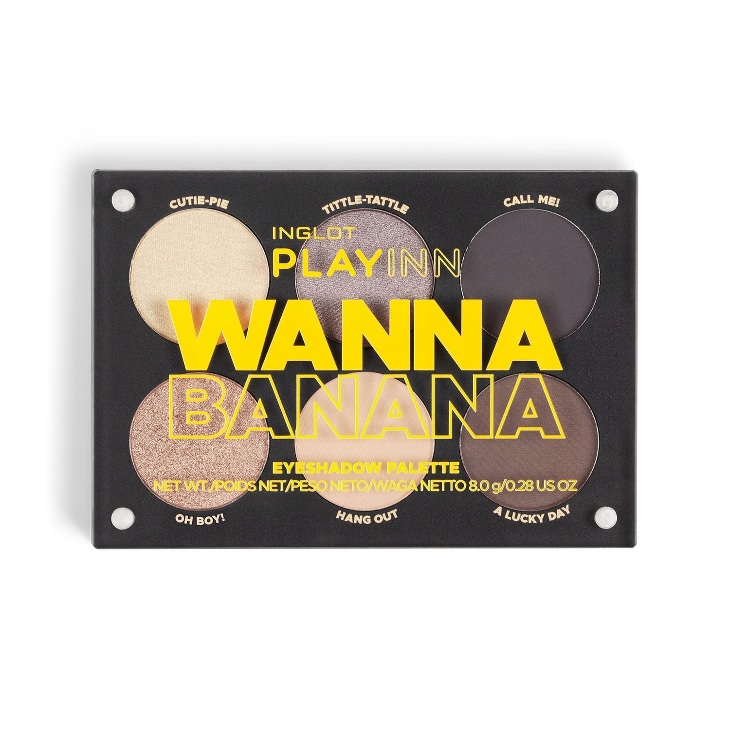 

Paleta cieni do powiek Inglot Playinn Wanna Banana