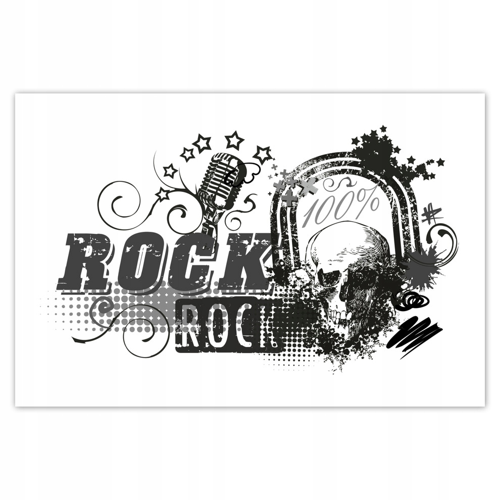 

Plakaty 93x62 Rock muzyka rockowa