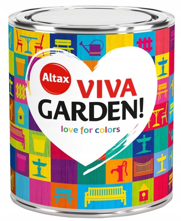

Farba Zewnętrzna Viva Garden Wszystkie 0,75