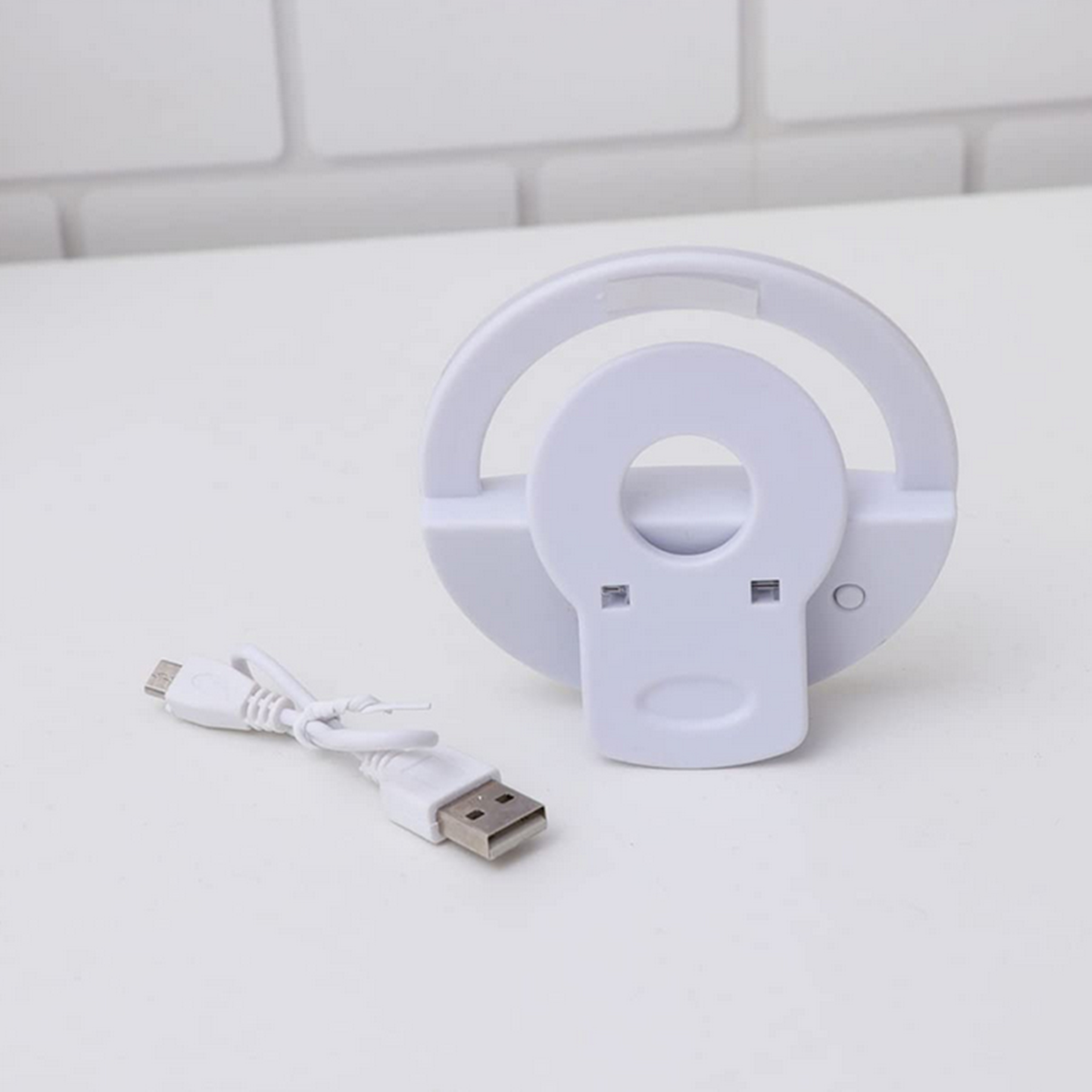 LAMPA SELFIE NA TELEFON TABLET PIERŚCIENIOWA LED RING DO ROBIENIA ZDJĘĆ Model AK-10101