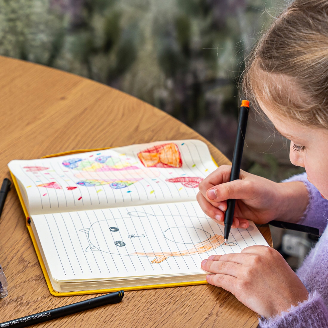 Zeszyt Notes Notatnik A5 Bullet Journal Dziennik Planner w Linie z Gumką Rodzaj notes