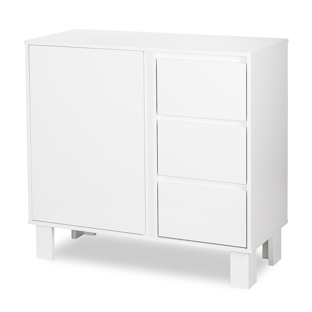 Komoda Klupš OLIVIA - biały (matowy)