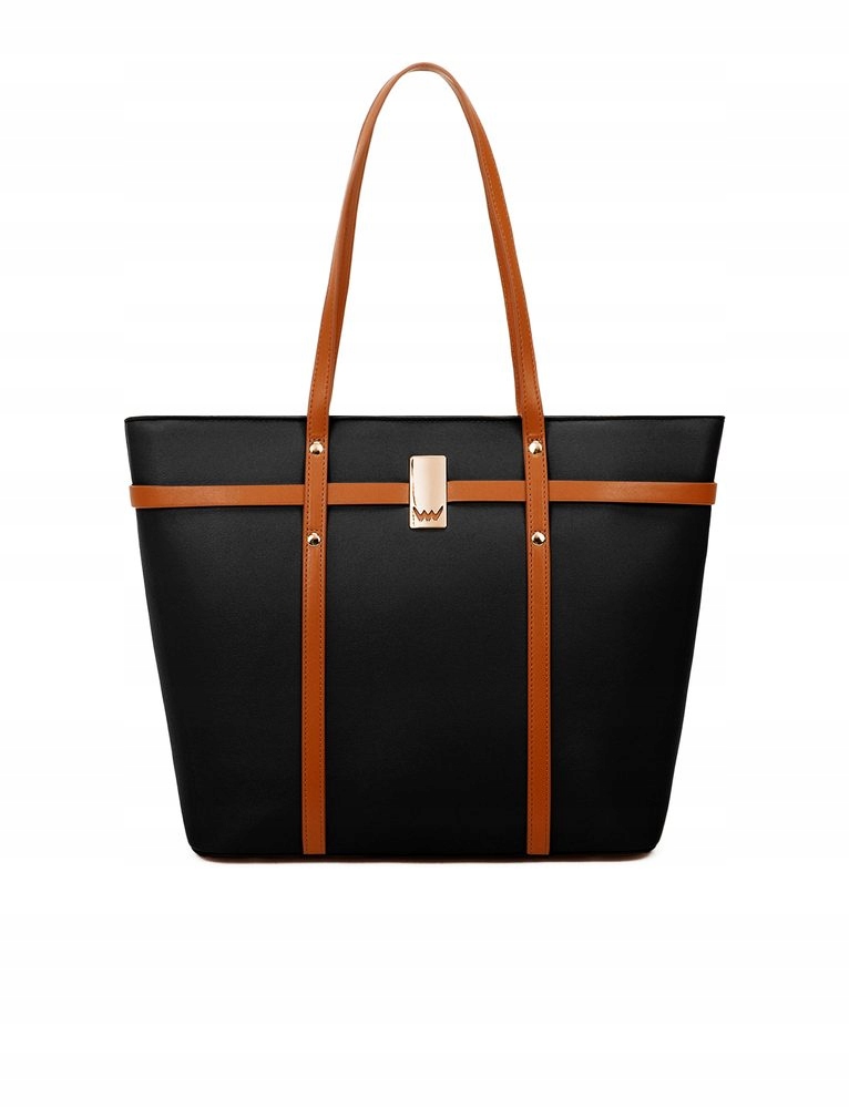 Dámská shopper kabelka Vuch Barrie B-Brown hnědá A4 přes rameno