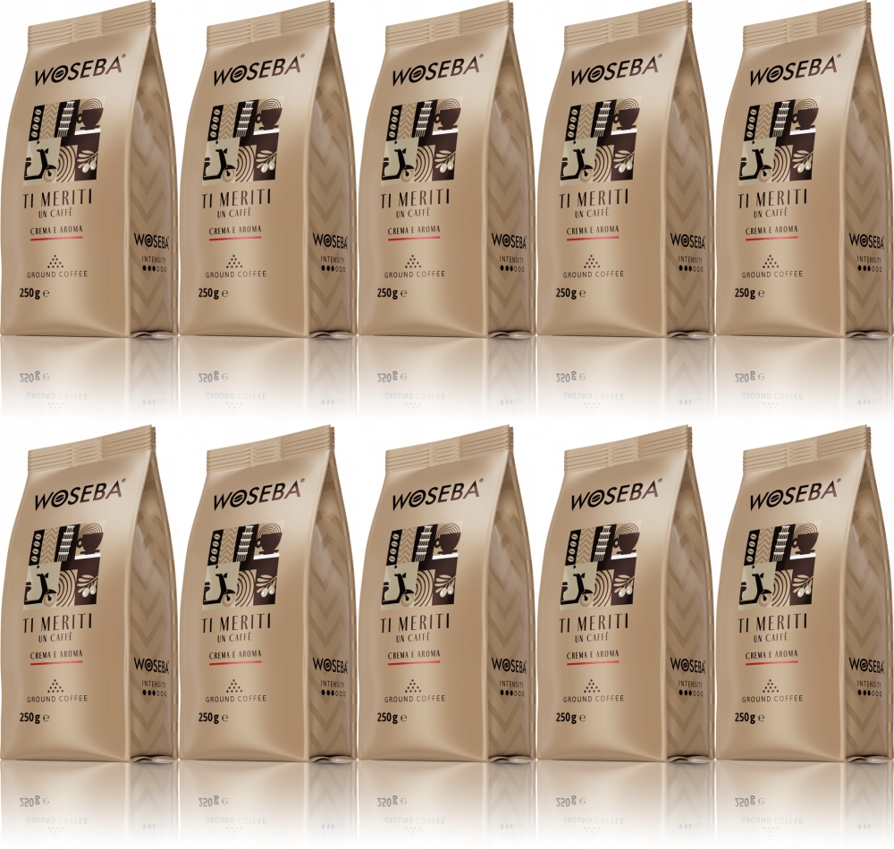 Woseba Ti Meriti Crema Aroma 250g kawa mielona x10
