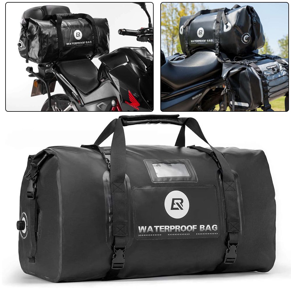 Motocyklová taška RockBros RollBag Vodotesná 50L Veľká Pevná