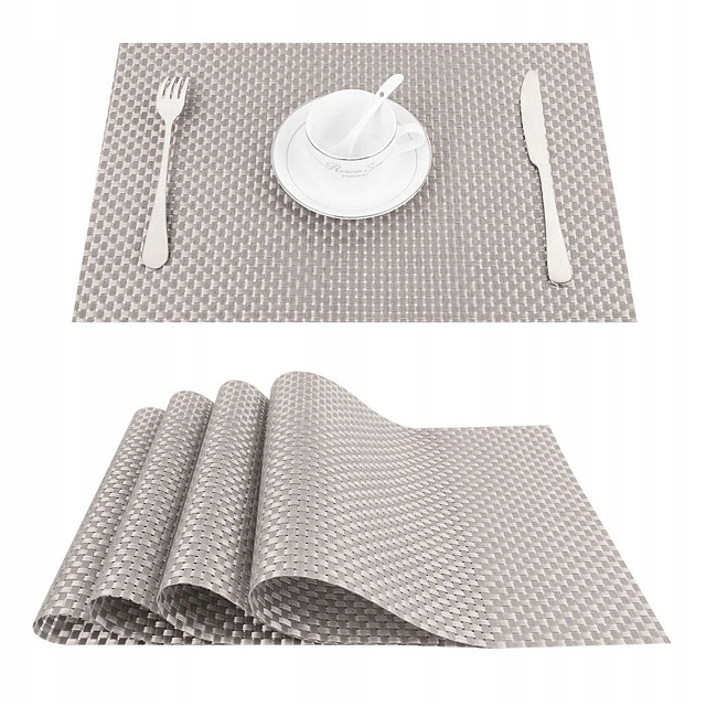 

Beżowa Podkładka Kuchenna 30X45 Na Stół Romano