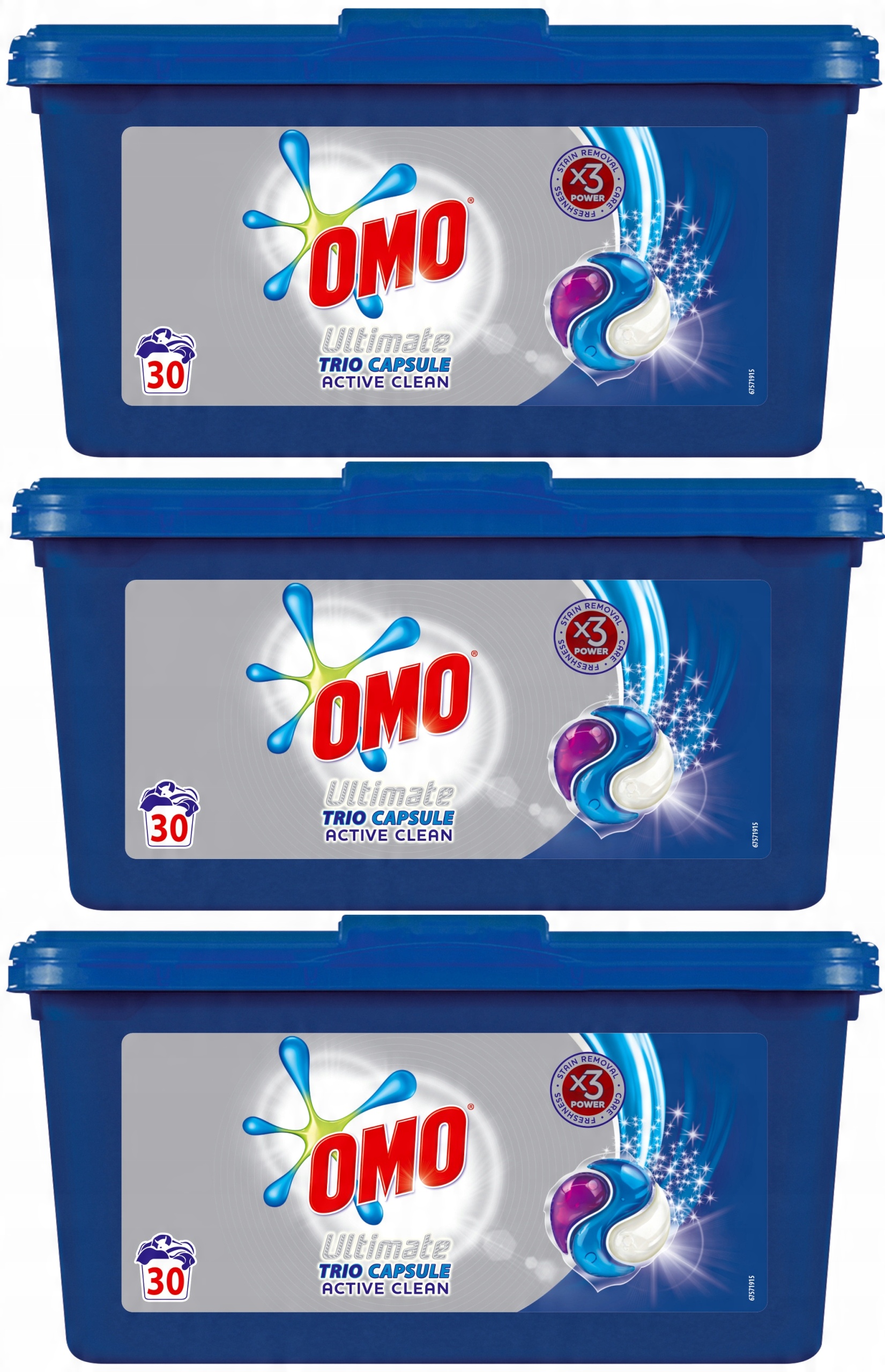 

Omo Ultimate Active Trio Kapsułki Prania 90 sztuk