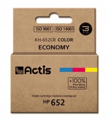 Actis, Tusz do Hp KH-652CR (652 F6V24AE) kolor
