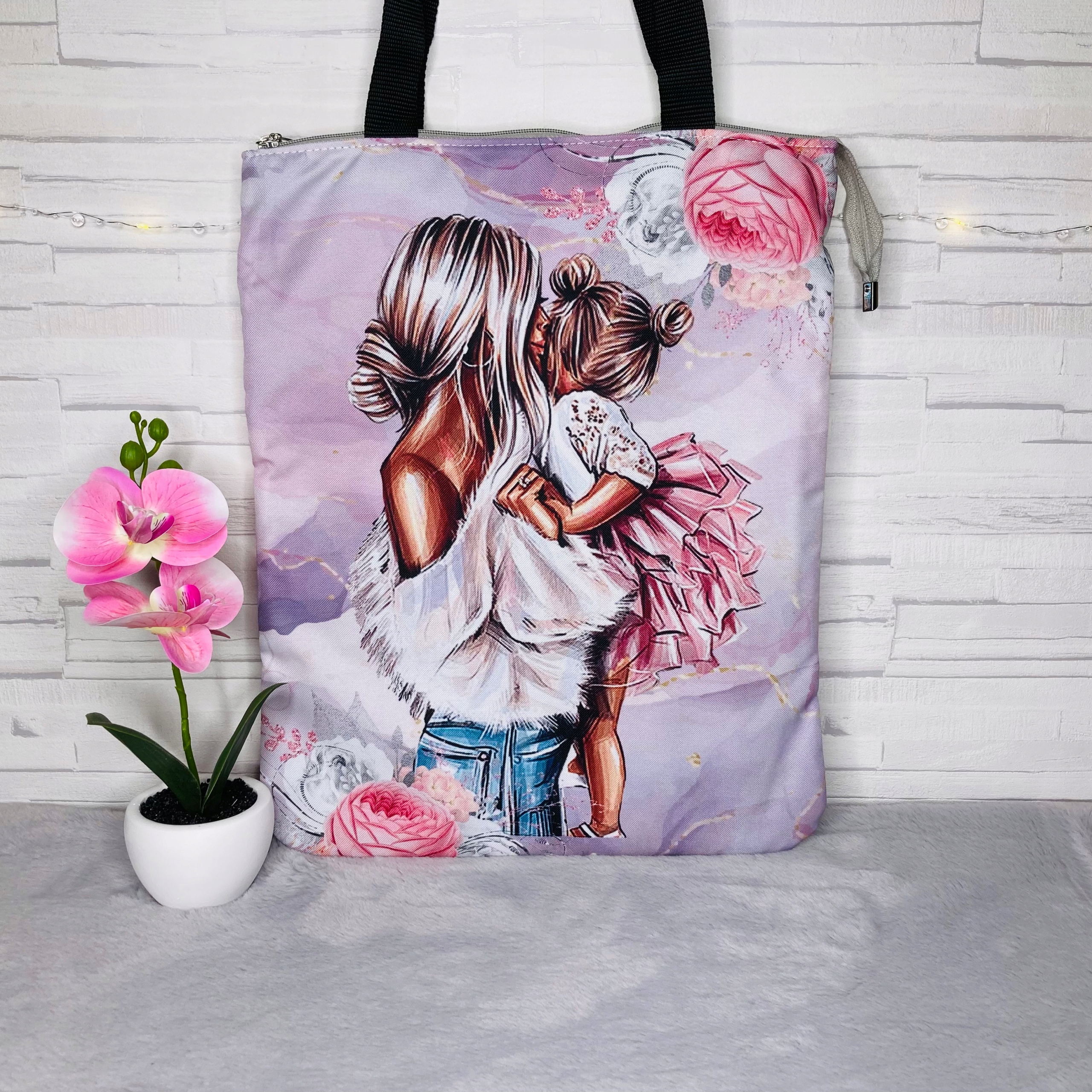 Torba Damska Handmade Shopperka na Ramię Pojemna | Polska