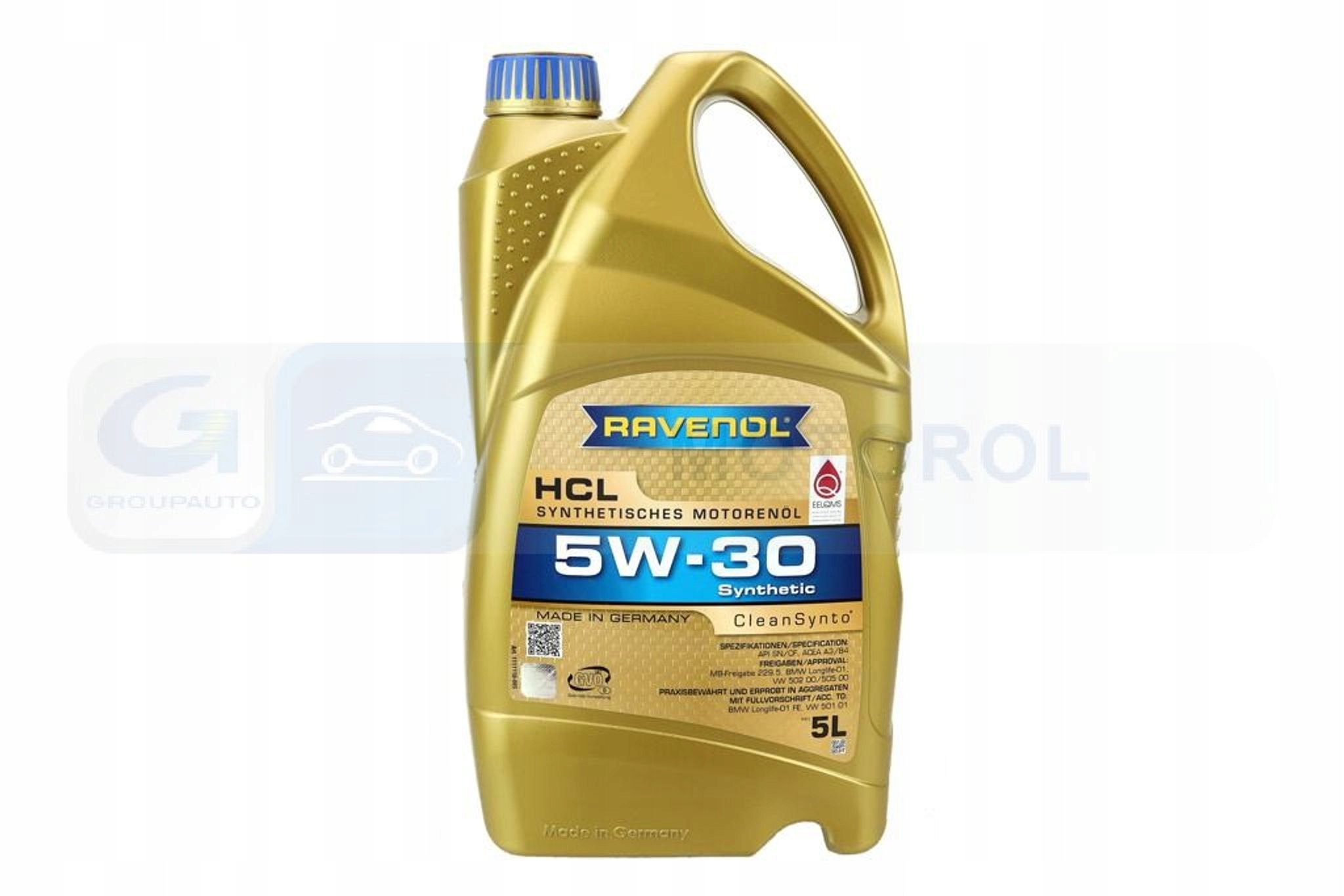 Motorový olej Rav Hcl Sae 5W30 5L Ravenol