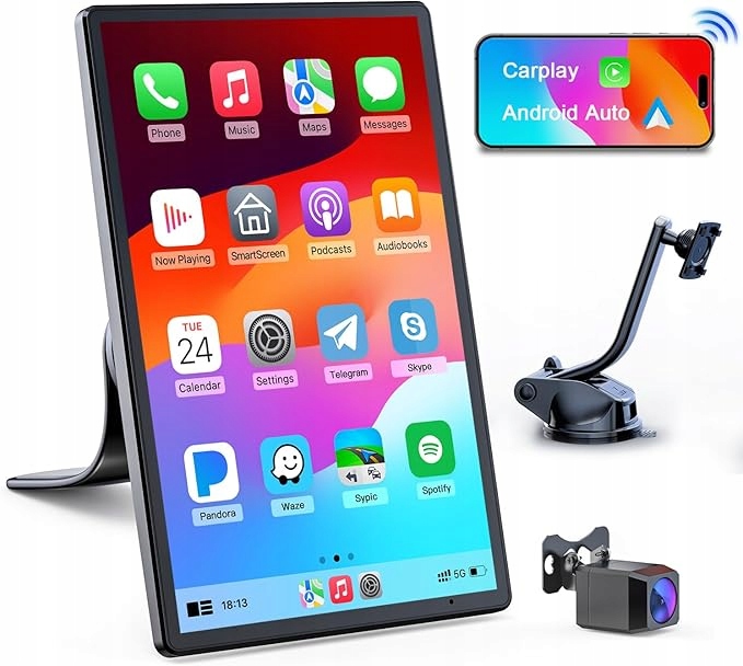 Radio samochodowe Avylet RC04 Radio Monitor Samochodowy Kamerka Cofania